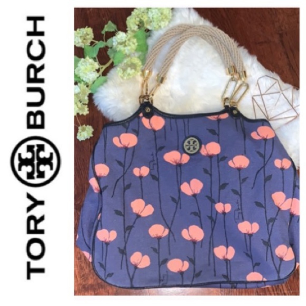 TORY BURCH Linen Tote